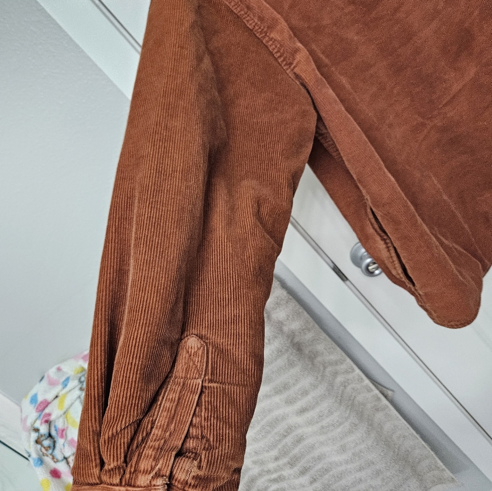 Arrow Corduroy Blanket Lined Button Up Heavy Coat Large Winter Quality - Picture 6 of 9
